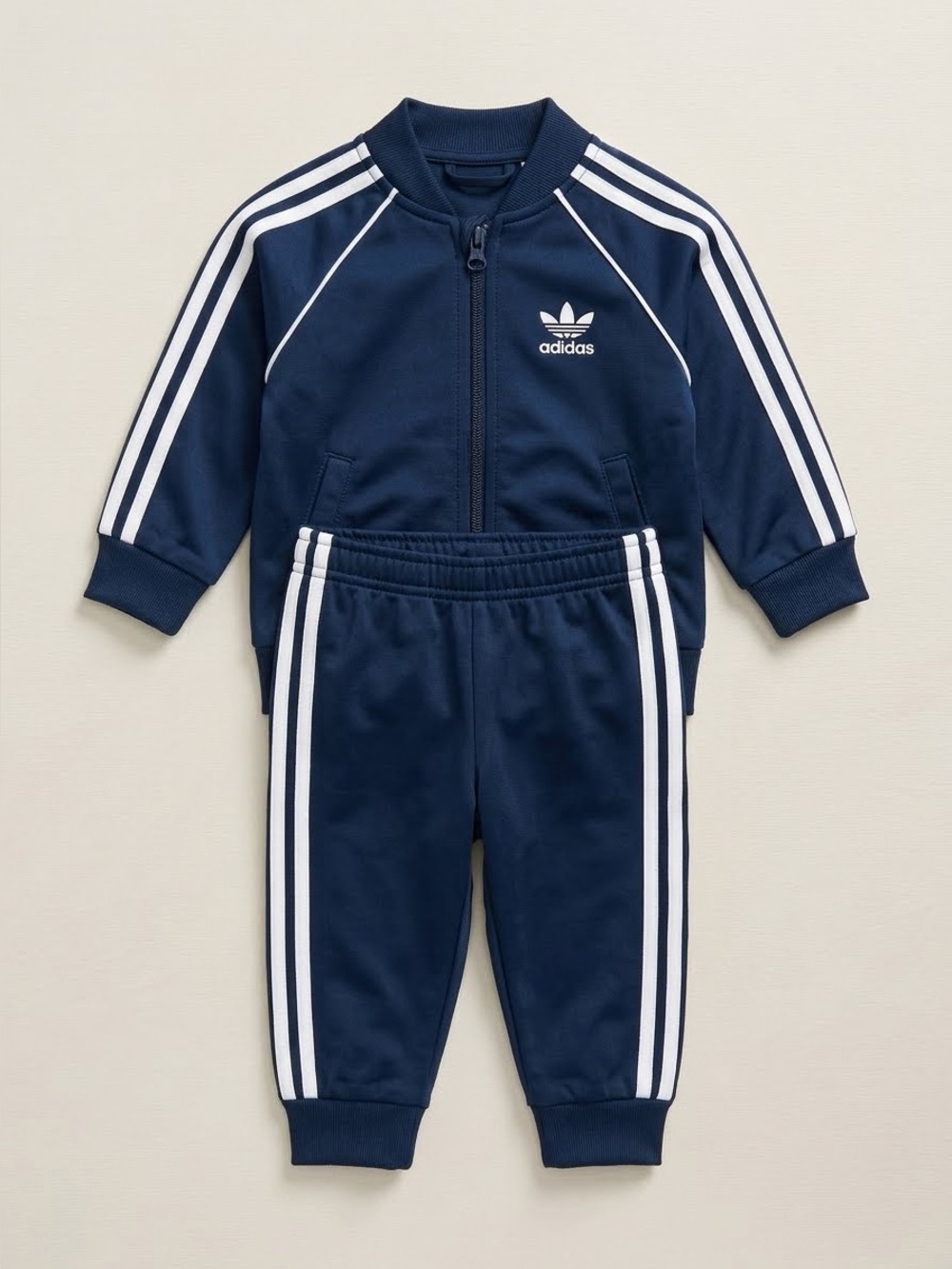 adidas Originals SST Infant Tracksuit Set • Dark Navy Blue • Size 9M